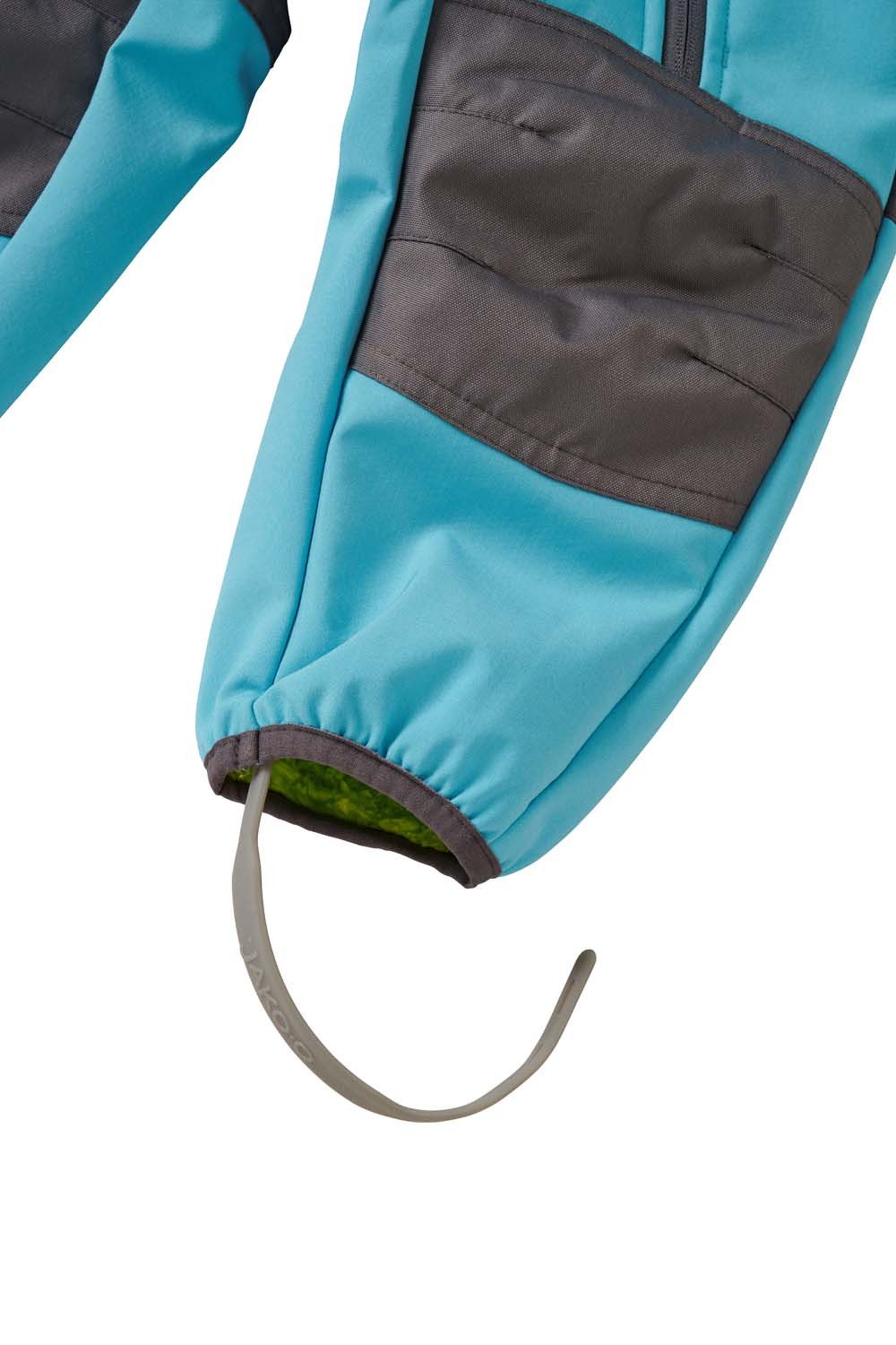 JAKO-O Softshelloverall JAKO-O Softshell Overall Baby Kinder, helltürkis