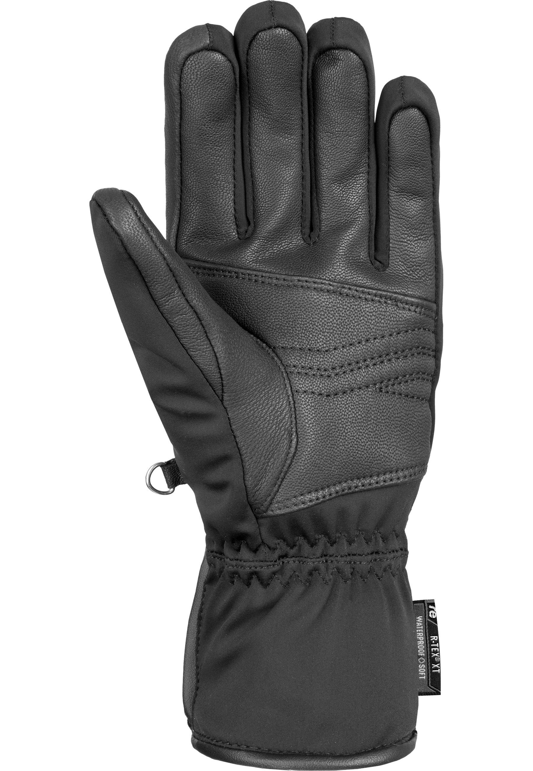 Reusch Skihandschuhe Amelie R-TEX® XT atmungsaktiv wasserdicht höchste grau-schwarz Wärmestufe, und