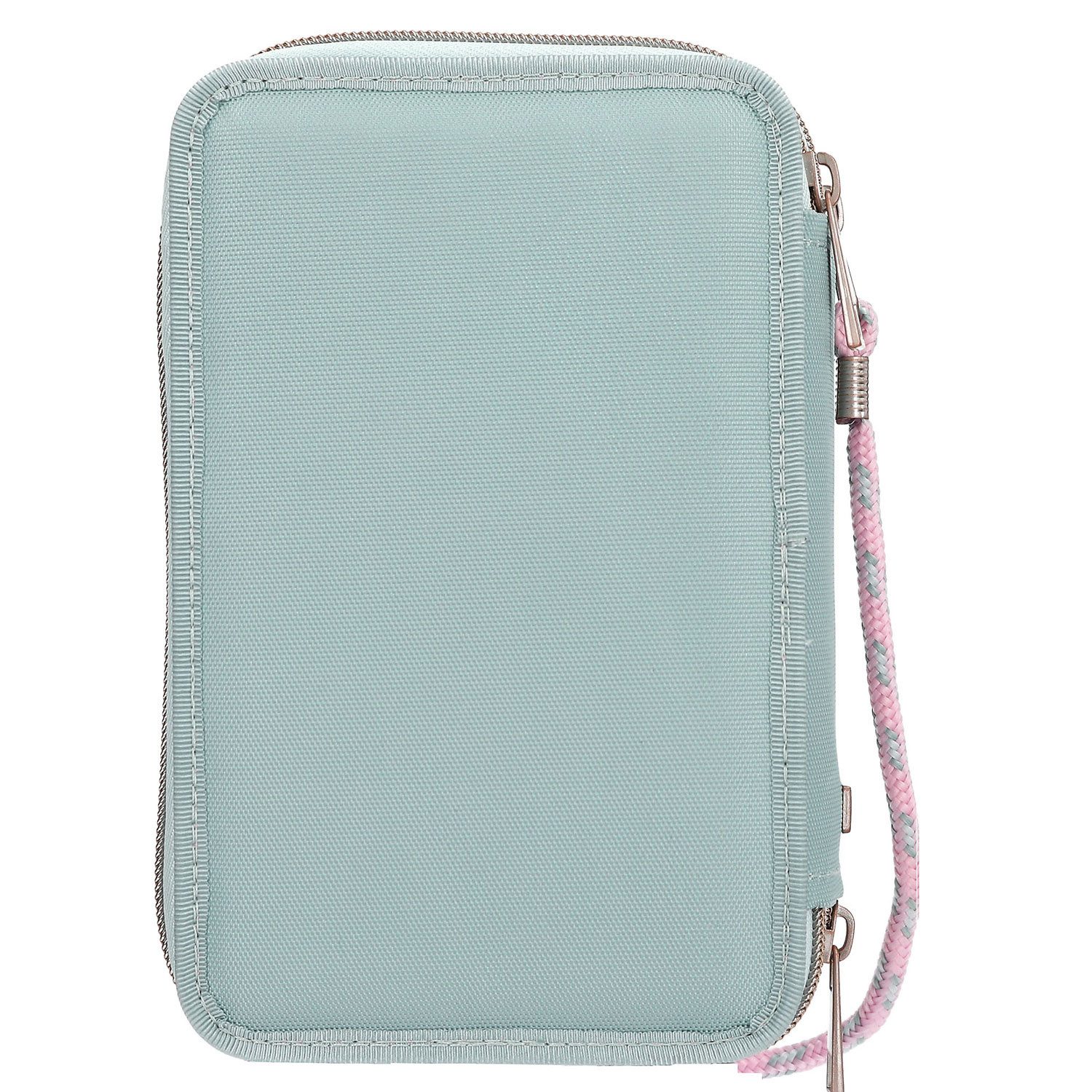 Depesche Geldbörse Depesche 3-Fach Federtasche Miss Melody Pferdekopf Applikation Salbei-