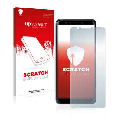 upscreen Schutzfolie für Wiko View Go, Displayschutzfolie, Folie klar Anti-Scratch Anti-Fingerprint