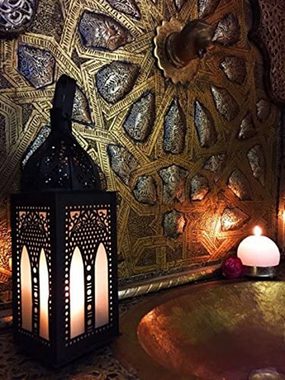Marrakesch Orient & Mediterran Interior Windlicht Orientalische Laterne Asrar, orientalische Laterne