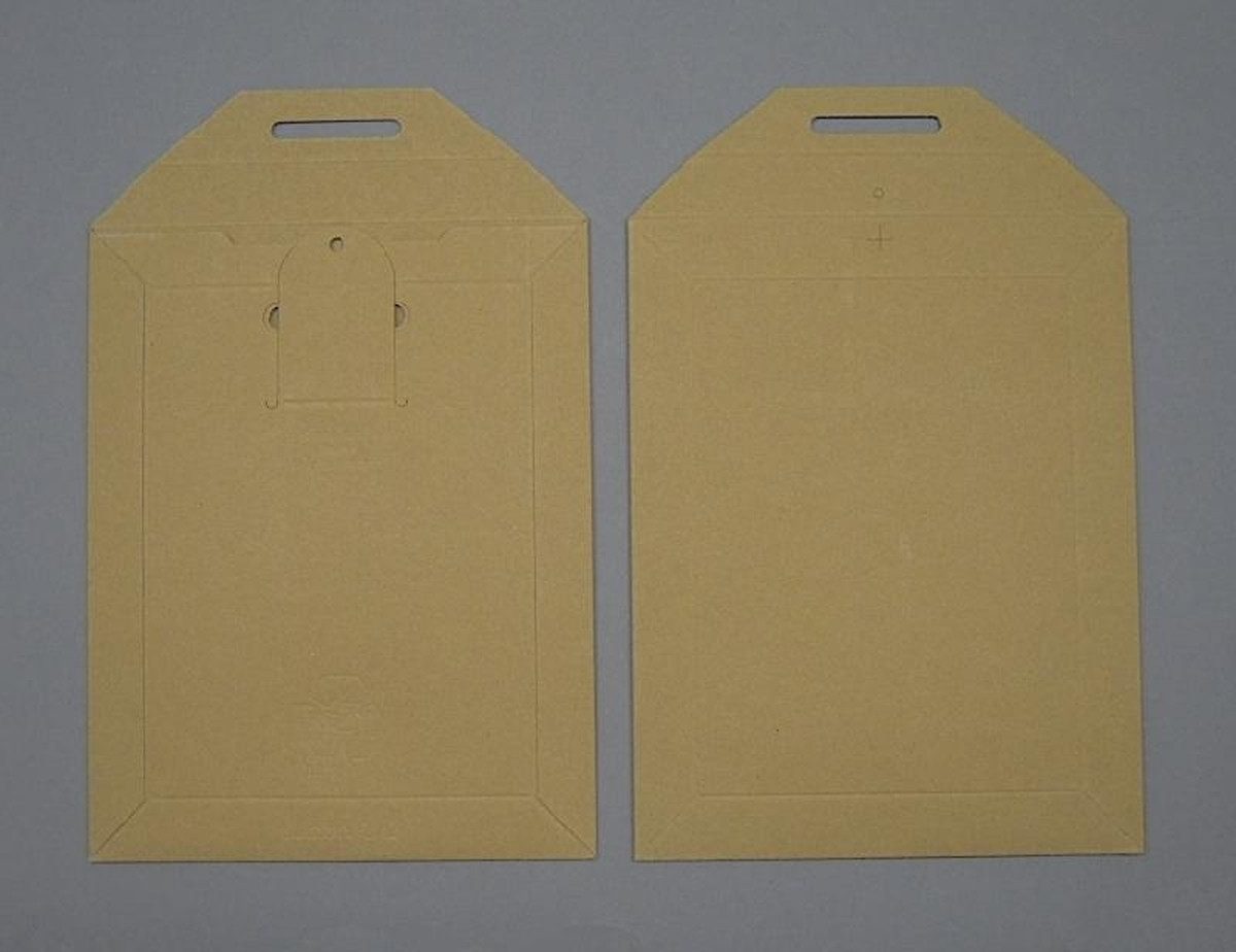 Blanke Briefhüllen Versandtasche Vollpapptaschen 215x270mm 450g/qm ohne VE=200 Stück.