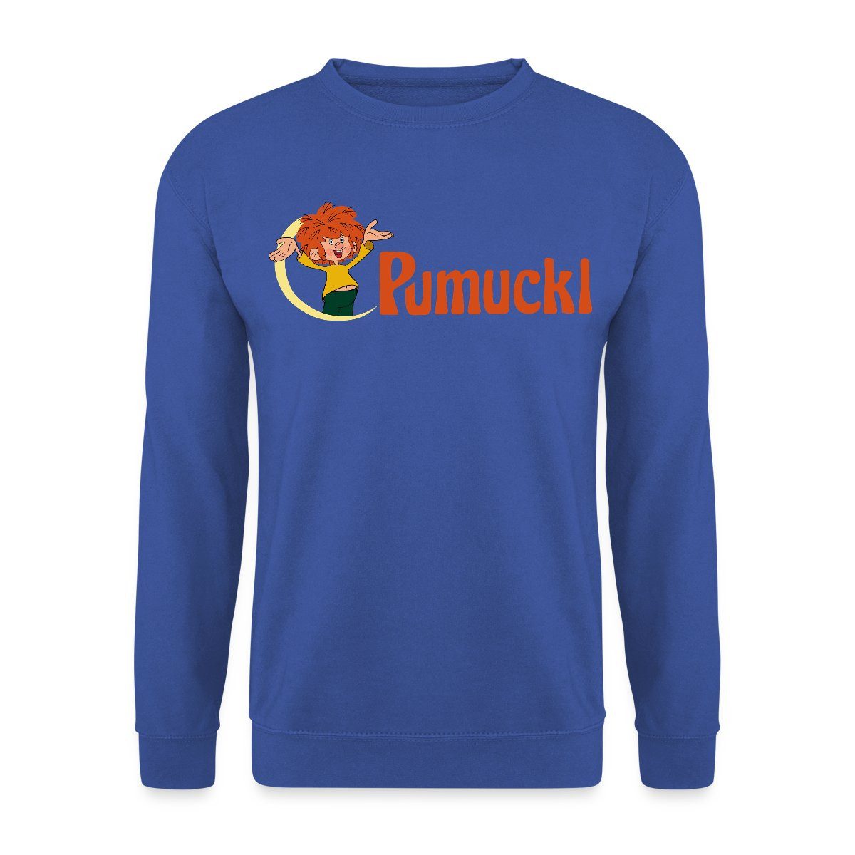Sweatshirt Pumuckl Mit Frecher Pose Und Logo Schriftzug Unisex Pullover