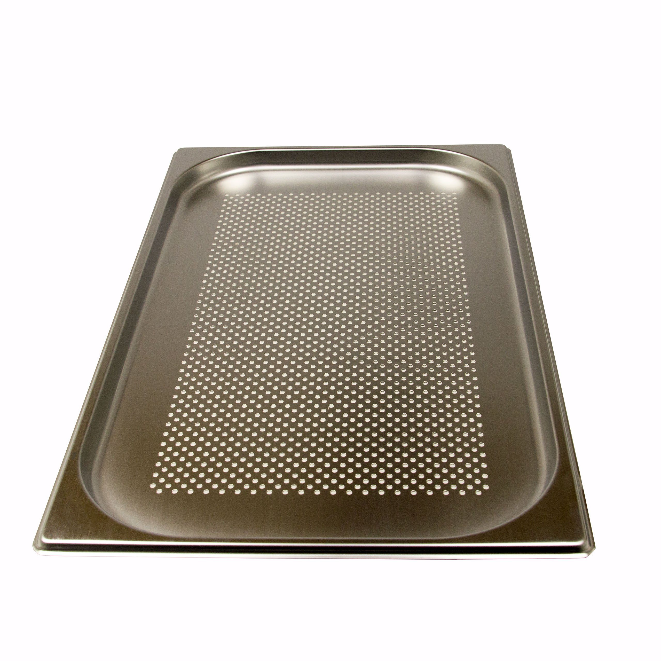 Airbrush-City Thermobehälter GN 1/1 Gastronormbehälter GN-Behälter Edelstahl 2,5 Liter Tiefe 20mm gelocht, (0-tlg)