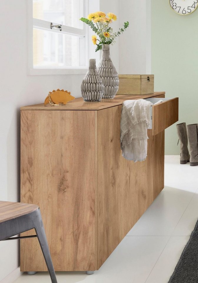 Paroli Sideboard Susa, Breite 165 cm, 4 Türen