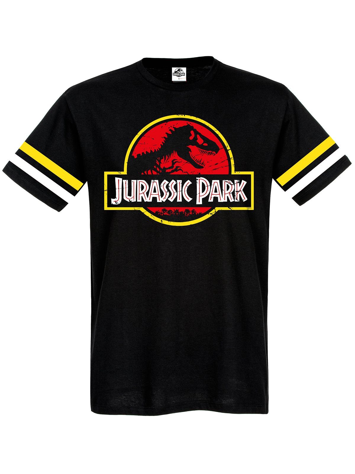 Herren Shirts Nastrovje Potsdam T-Shirt Jurassic Park Logo Classic