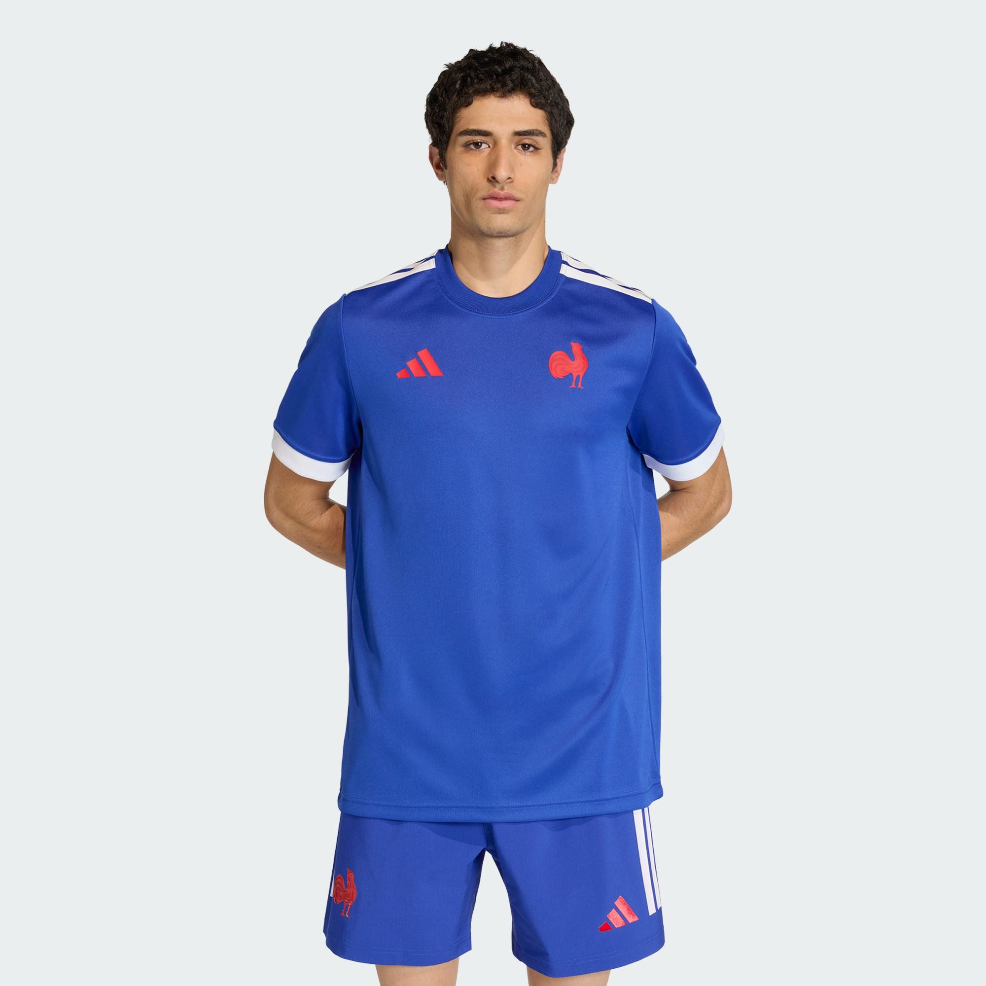 Rugbytrikot FRANKREICH RUGBY REPLICA HOME FAN-T-SHIRT