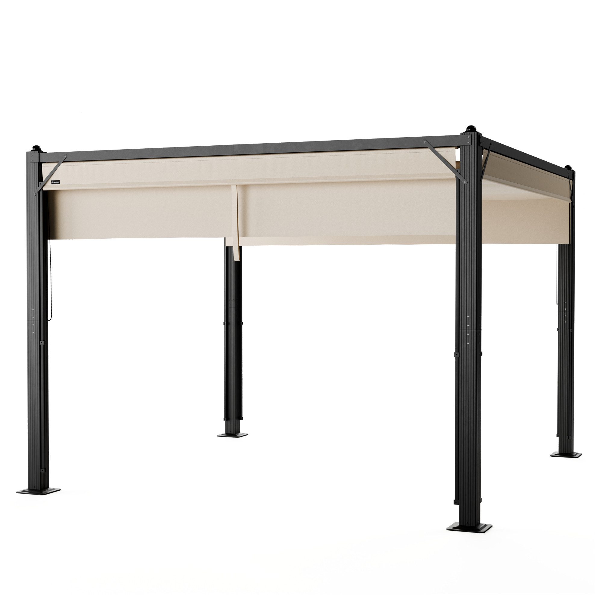 blumfeldt Pavillon Pantheon Cortina, (Set), Gartenpavillon Outdoor Garten m günstig online kaufen