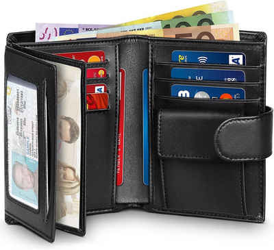 TEEHON Brieftasche Brieftasche für Männer Brieftasche aus echtem Leder