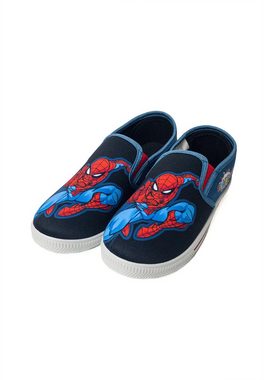 Kids2Go Amazing Spiderman Action-Pose Slip-On Slip-On Sneaker Einfaches An- und Ausziehen dank Elastikband.