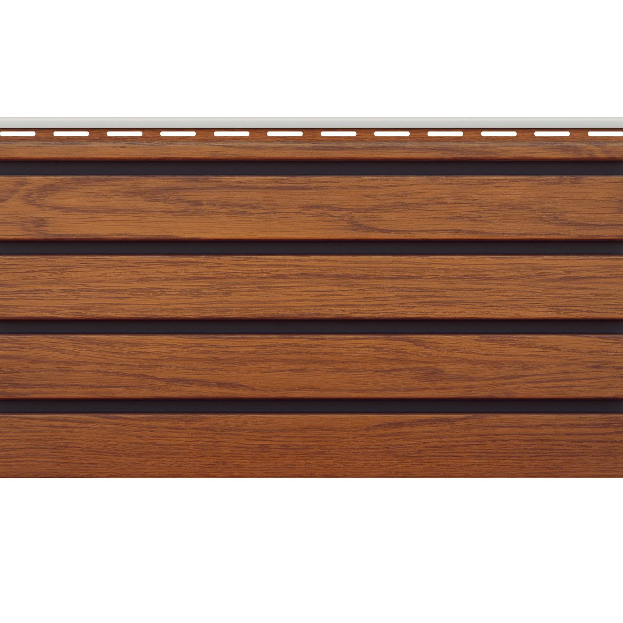 Vox Wandpaneel Fassadenverkleidung PVC 295 x 25 cm Golden Oak