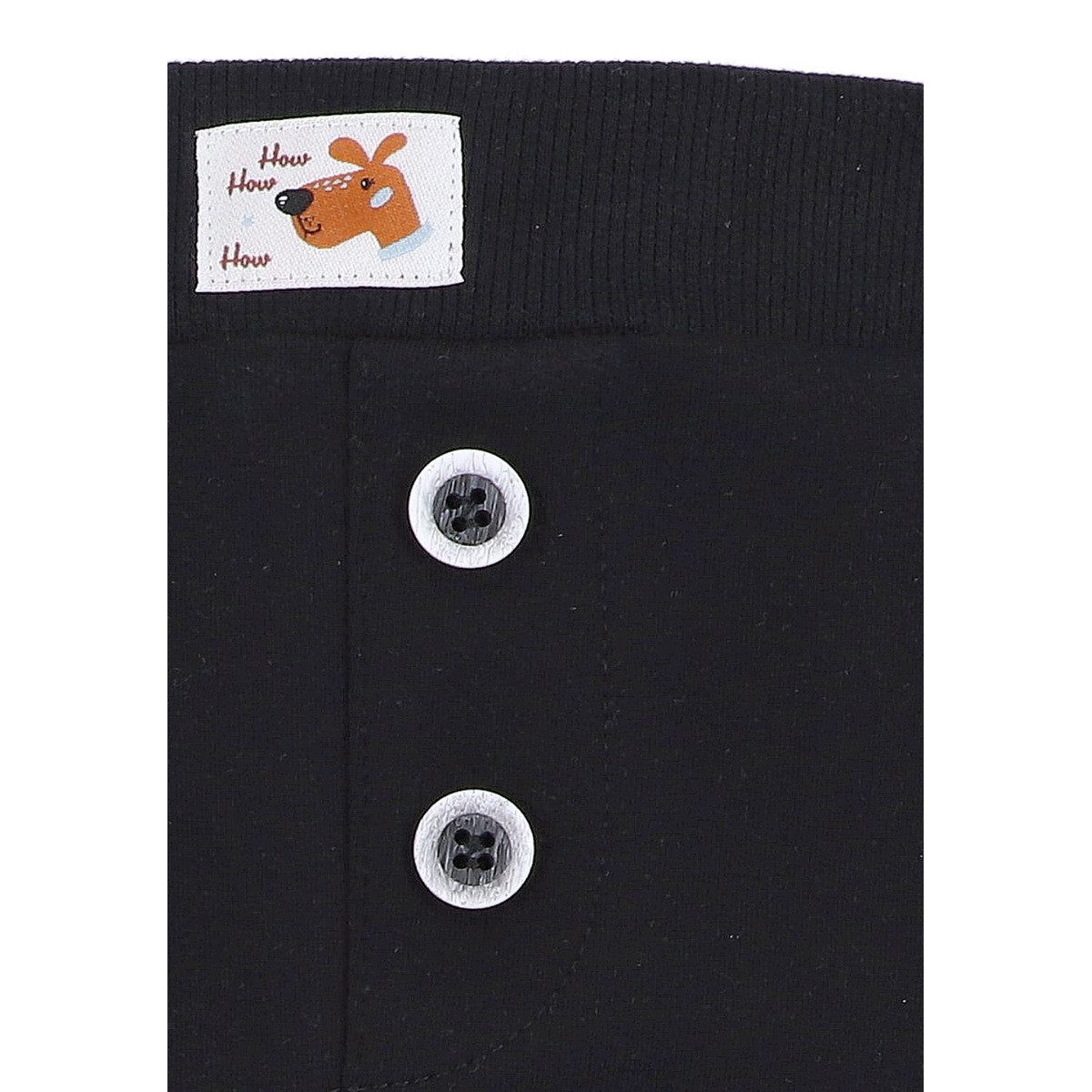 NINI Stoffhose Hund Unisex Kinder (1-tlg) Stoffhose, Jogginghose, Jogger, Sporthose, Chino