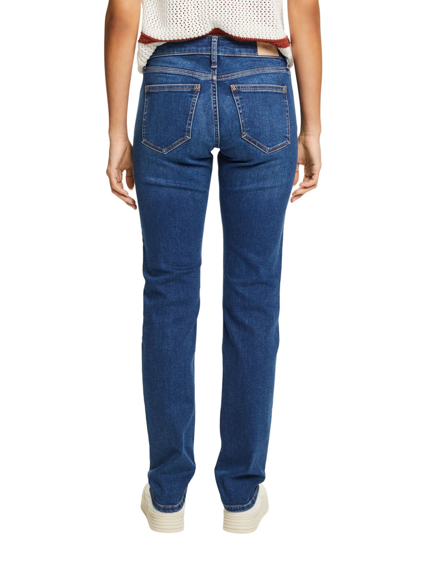MEDIUM BLUE Slim-fit-Jeans WASHED Slim Esprit Fit Stretchjeans