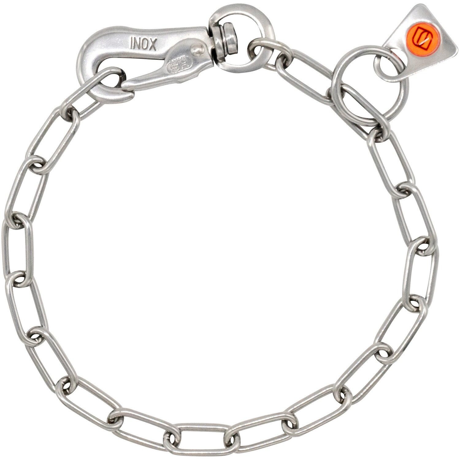 SPRENGER Hunde-Halsband Halskette mit Sprenger-Haken