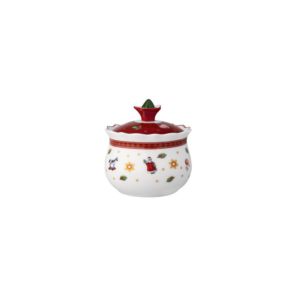 Villeroy & Boch Zuckerdose Toy's Delight Zuckerdose 10,3 cm, Porzellan, (1-tlg)