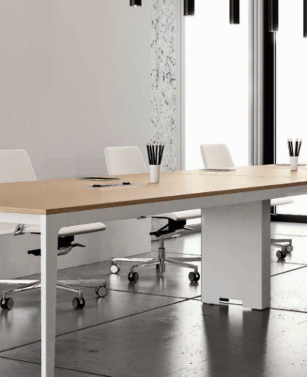 JVmoebel Konferenztisch, Besprechung Tisch Büromöbel Tische Konferenztisch Einrichtung Frezza