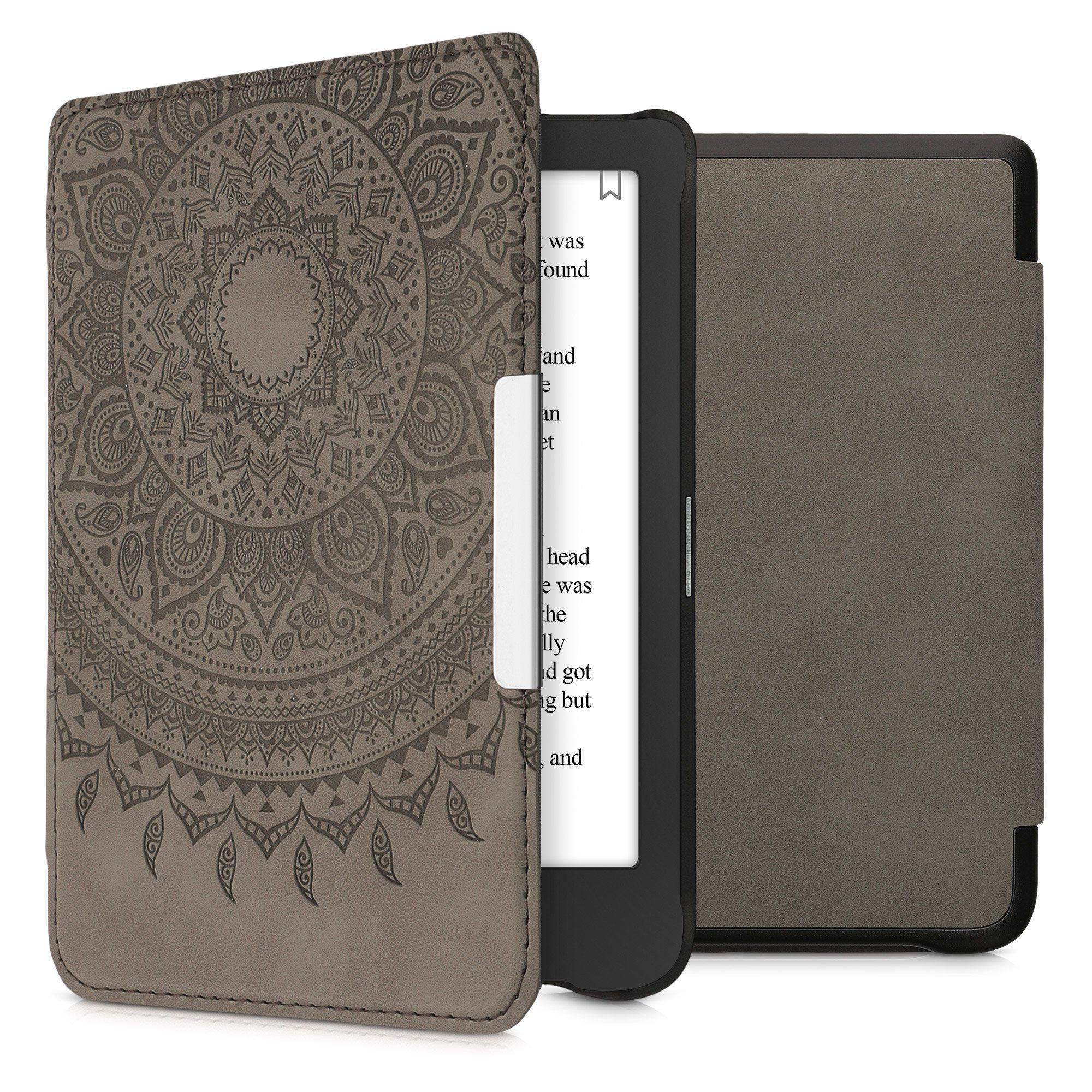 kwmobile E-Reader-Hülle »Hülle für Tolino Shine 3«, Kunstleder eReader  Schutzhülle Cover Case - - Indische Sonne Design