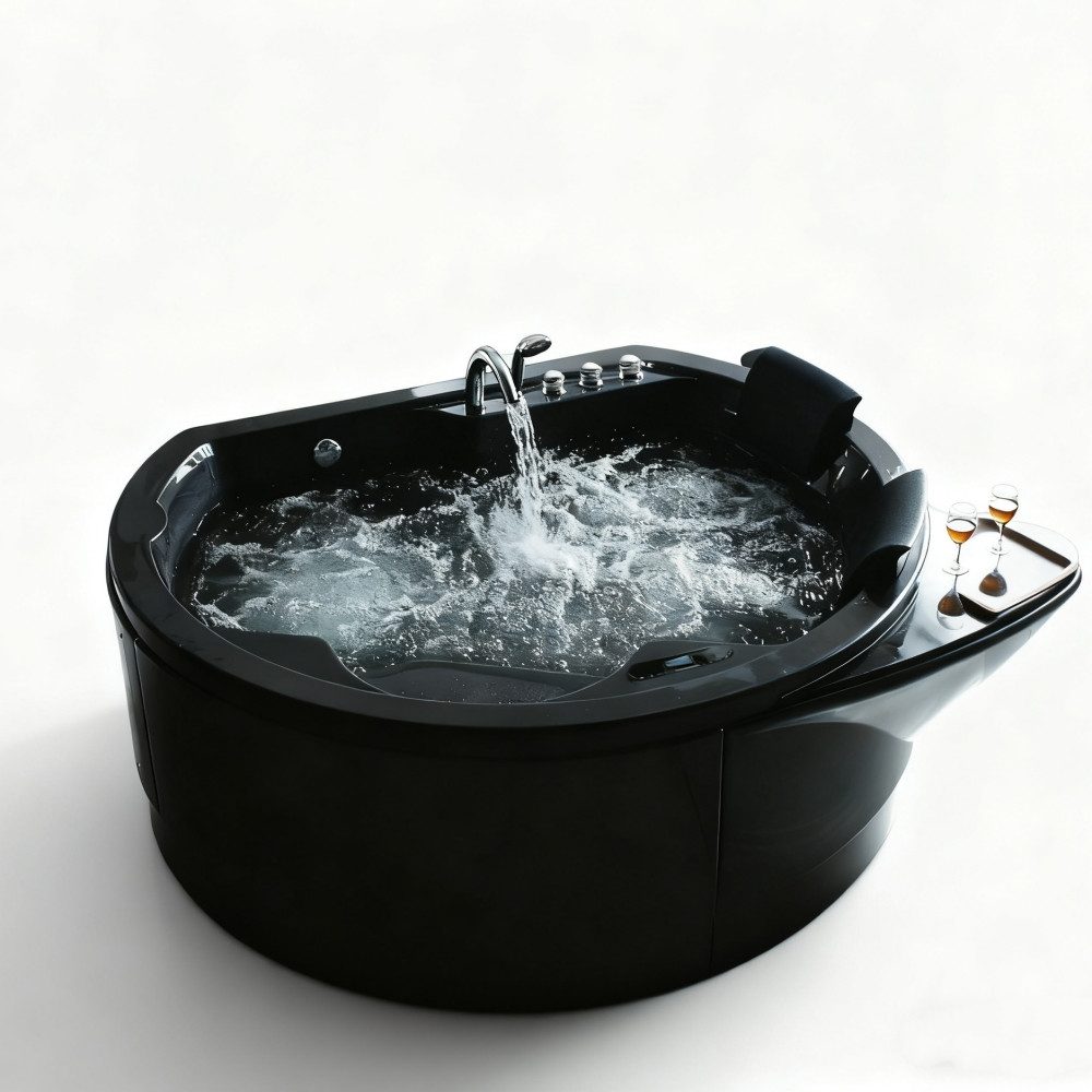 Duwilux Whirlpool-Badewanne XL 2 Per Whirlpool Perth 198x162 Badewanne Whirlwanne VOLLAUSSTATTUNG, Heizung