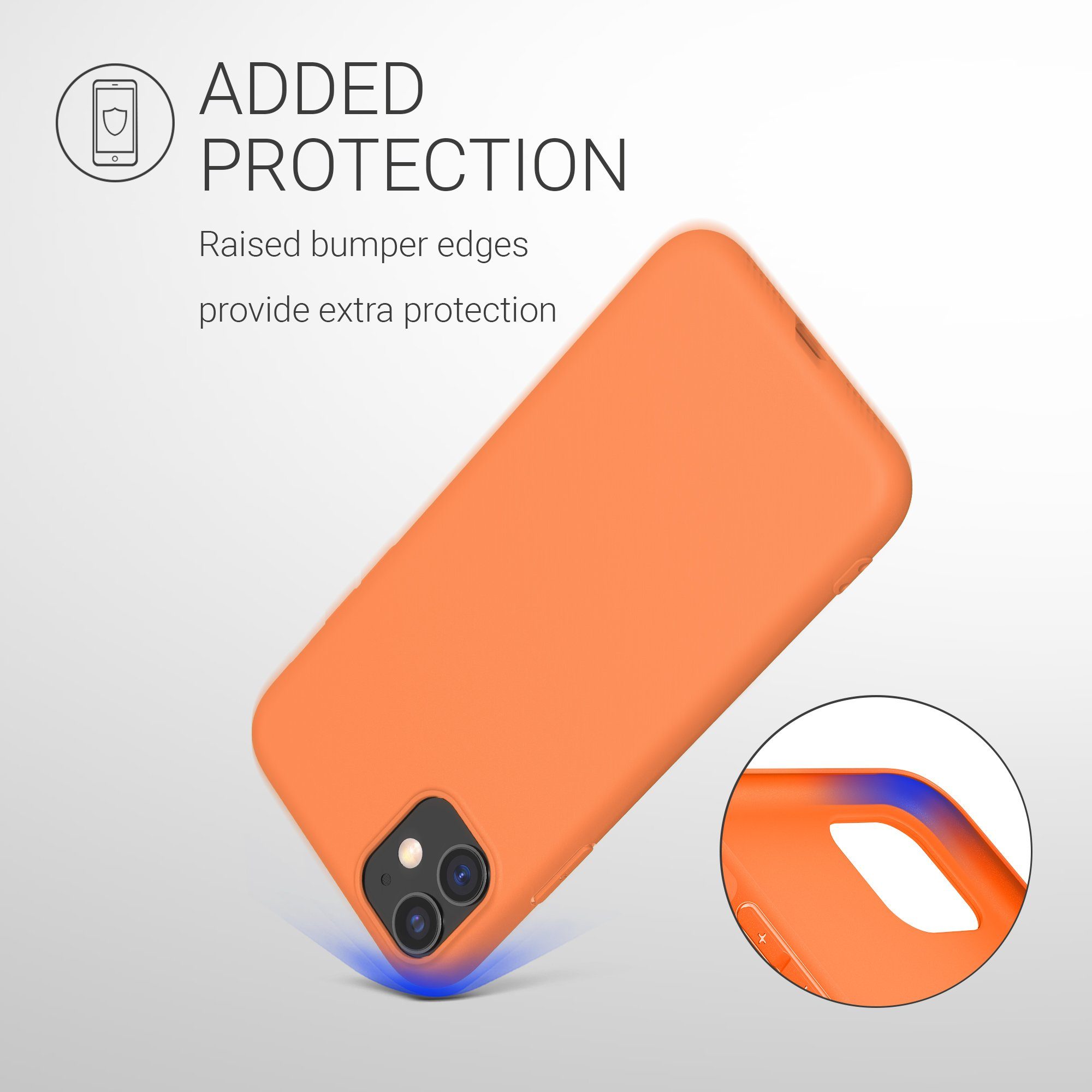 kwmobile Handyhülle Hülle für Apple iPhone 11, Hülle Silikon - Soft Handyhülle - Handy Case Cover – Bild 5 von 5