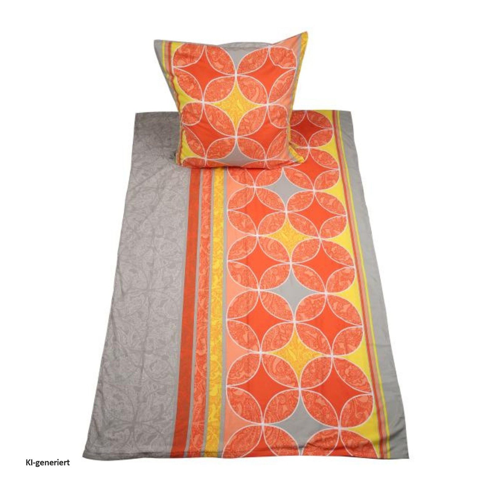 HTI-Living Bettwäsche Bettwäsche 2-teiliges Set 135 x 200, Polyester, 1 teilig, anschmiegsam