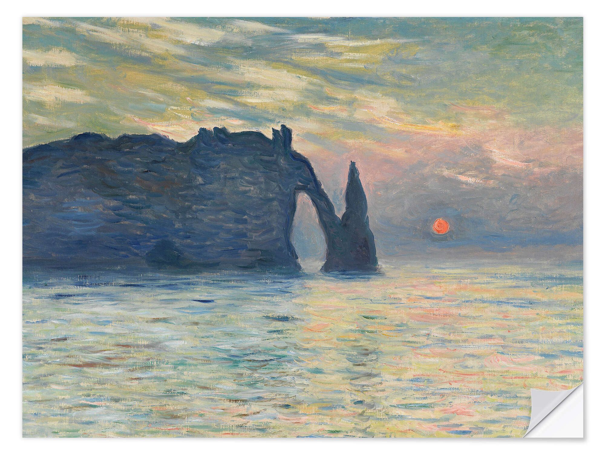 Wandfolie Claude Monet