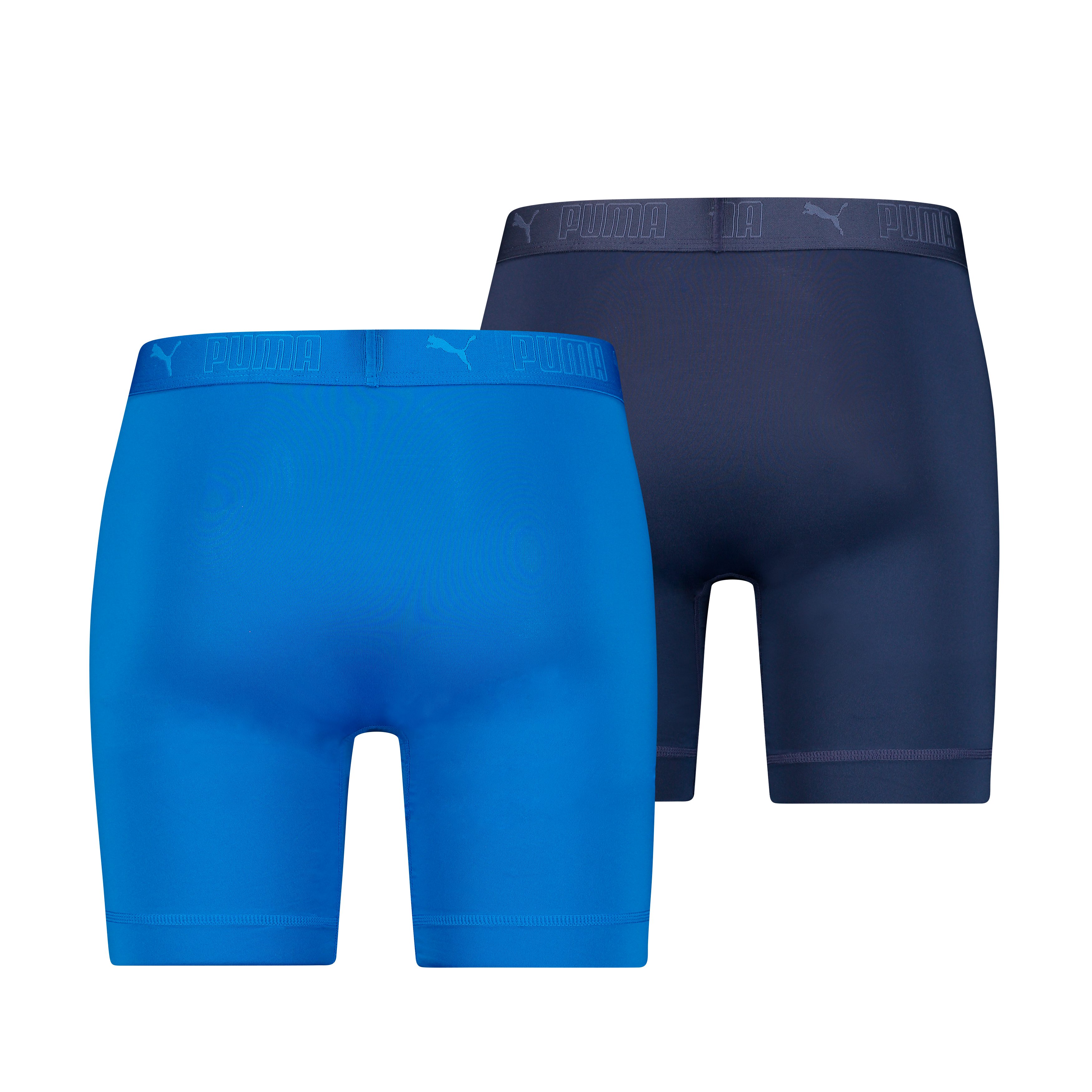 PUMA Langer Boxer PUMA MEN SPORT MICROFIBER LONG BOXERS 2P (2er Pack) mit Logo-Bund – Bild 5 von 5