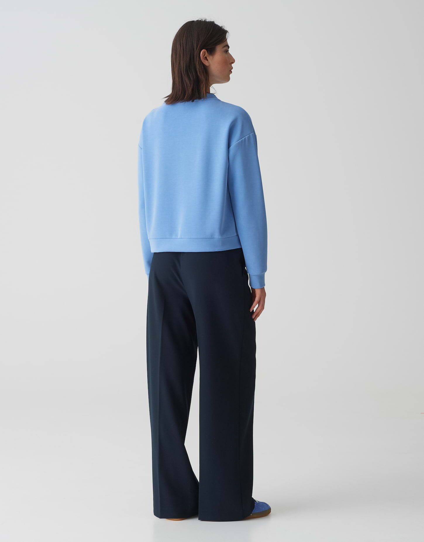 OPUS Sweater Sweater GINSANU Regular aus weichem Modal Mix