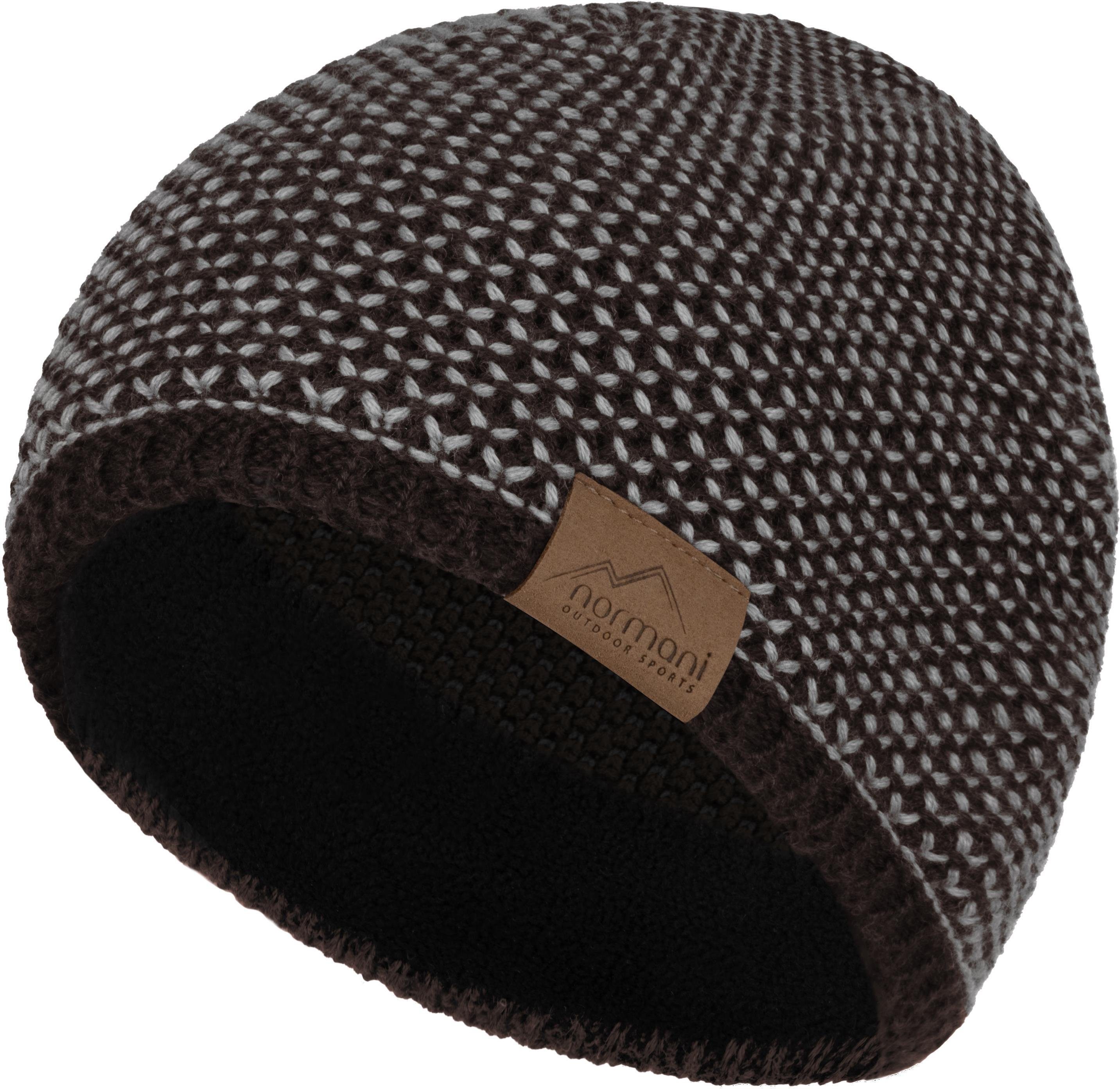 normani Strickmütze Strickmütze Alvik Unisex Wintermütze Merinomütze Wollmütze für Damen und Herren
