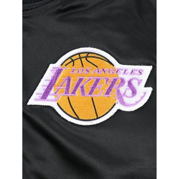 Mitchell & Ness Bomberjacke Satin FLIGHT Los Angeles Lakers