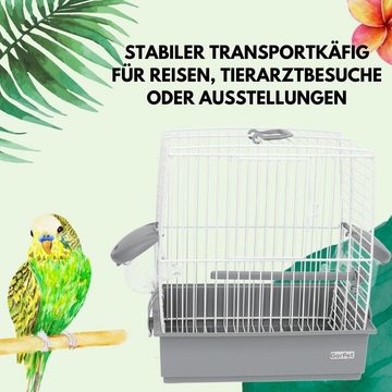 GarPet Vogelkäfig Vogelkäfig Transport Ausstellung Box Käfig Wellensittich Weekend