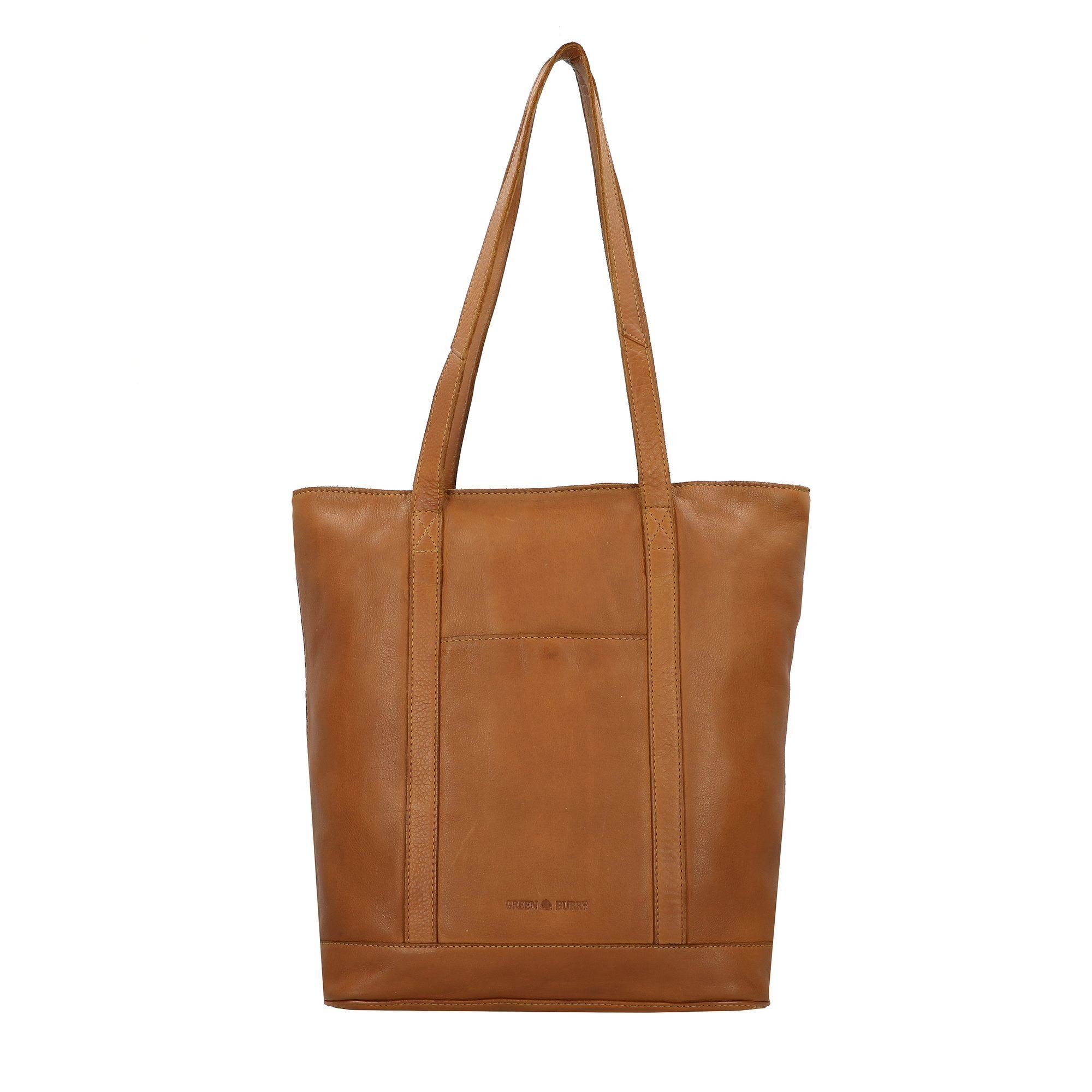 Greenburry Schultertasche Colombiana, Leder