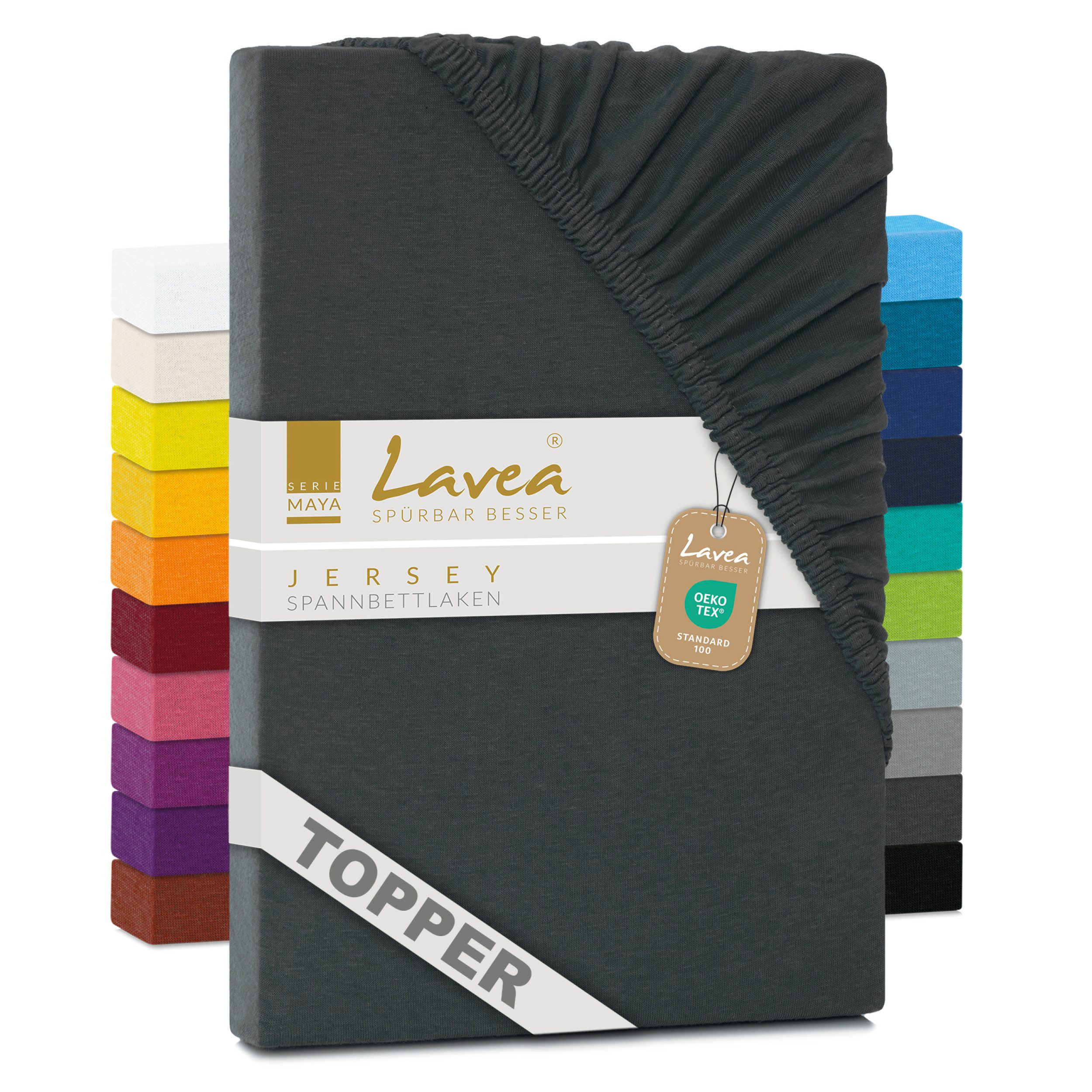 Lavea Spannbettlaken Maya, in Gr. 60x140, günstig online kaufen
