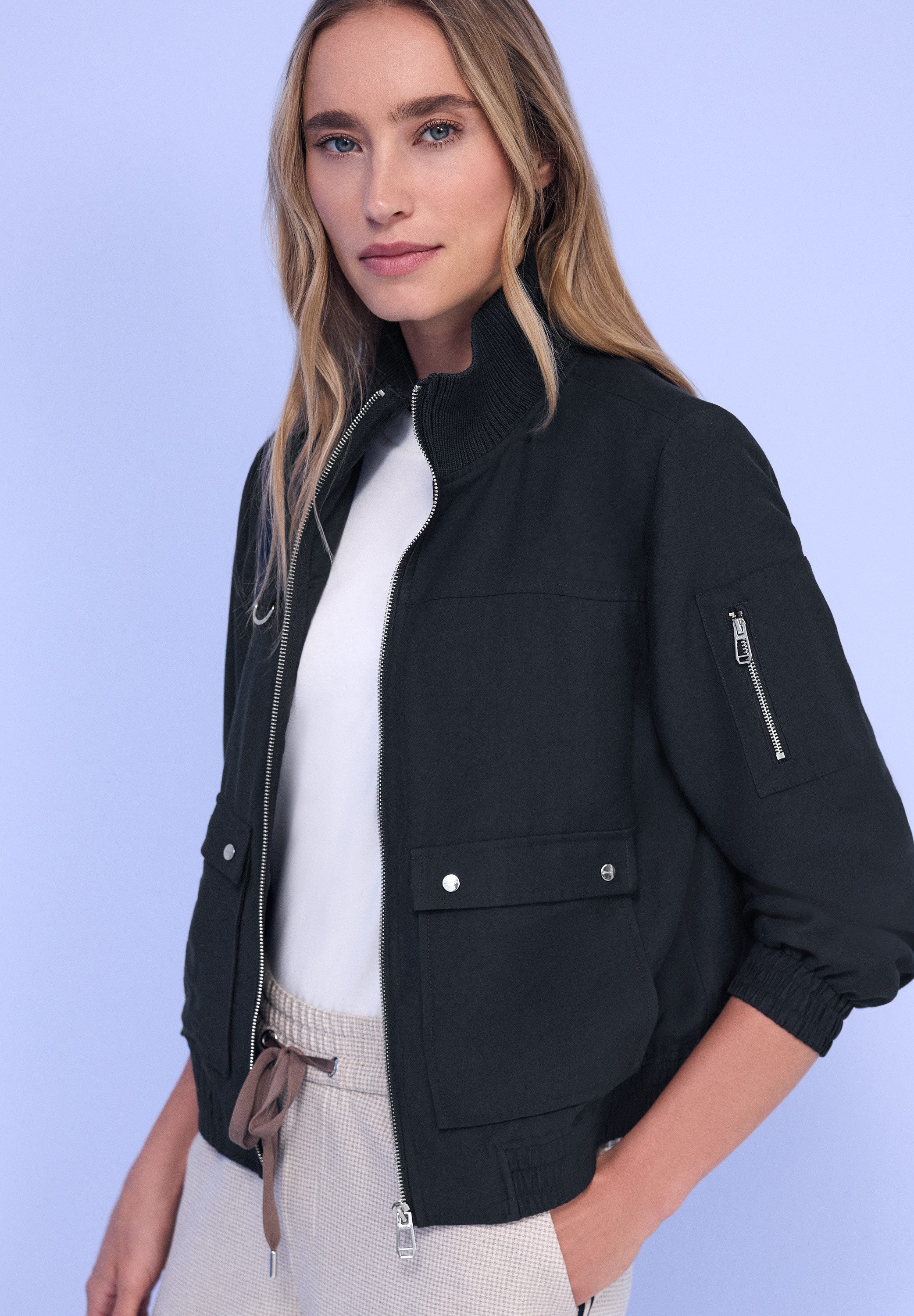 STREET ONE Blouson mit Elastikbund