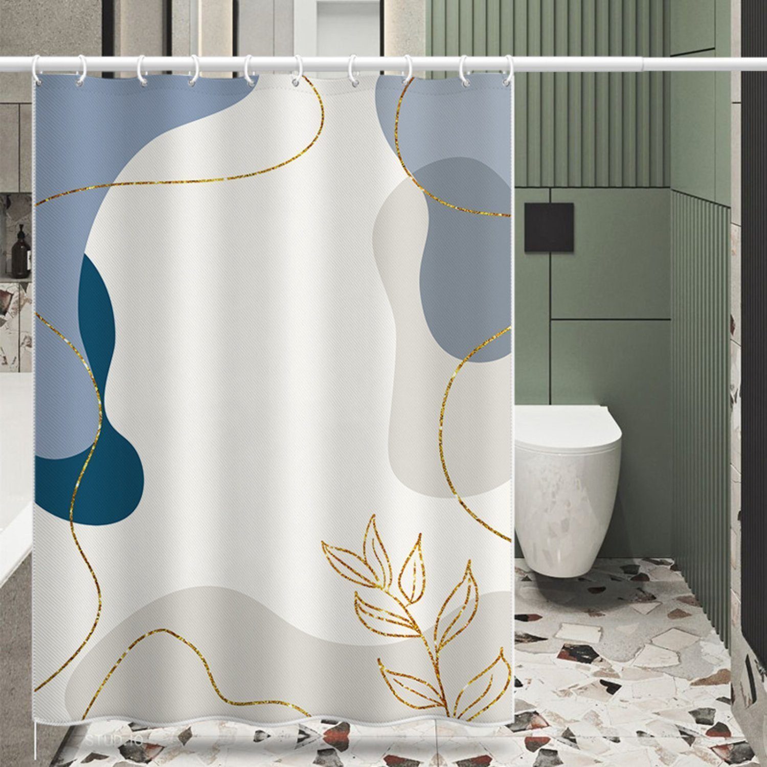 BYSURE Duschvorhang Breite 180 cm (1-tlg), günstig online kaufen