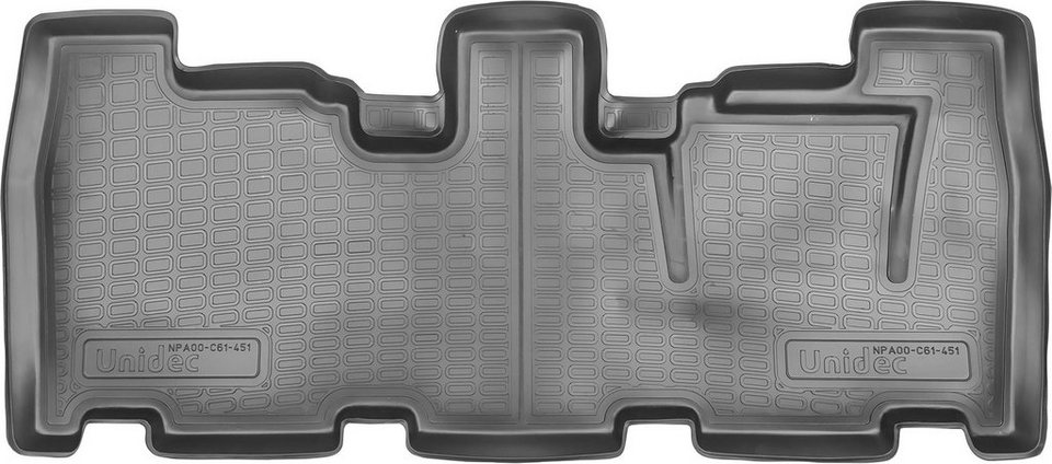 RECAMBO Passform-Fußmatten CustomComforts (4 St), für Nissan Pathfinder,  R51 41395, perfekte Passform