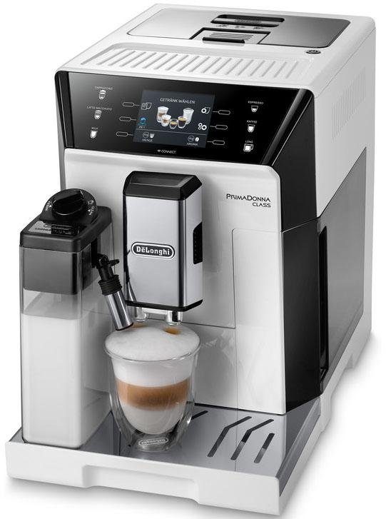 De´Longhi Kaffeevollautomat PrimaDonna Class ECAM 556.55.W, Appfähig - De´Longhi