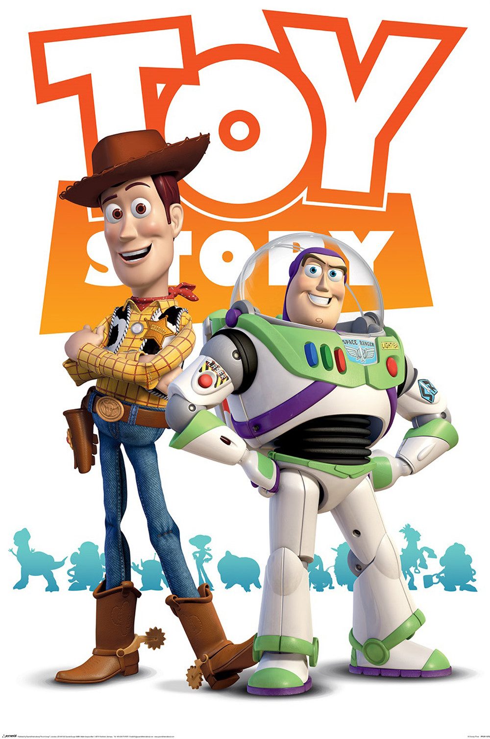 Poster Toy Story - Woody & Buzz - Poster 61x91,5 cm