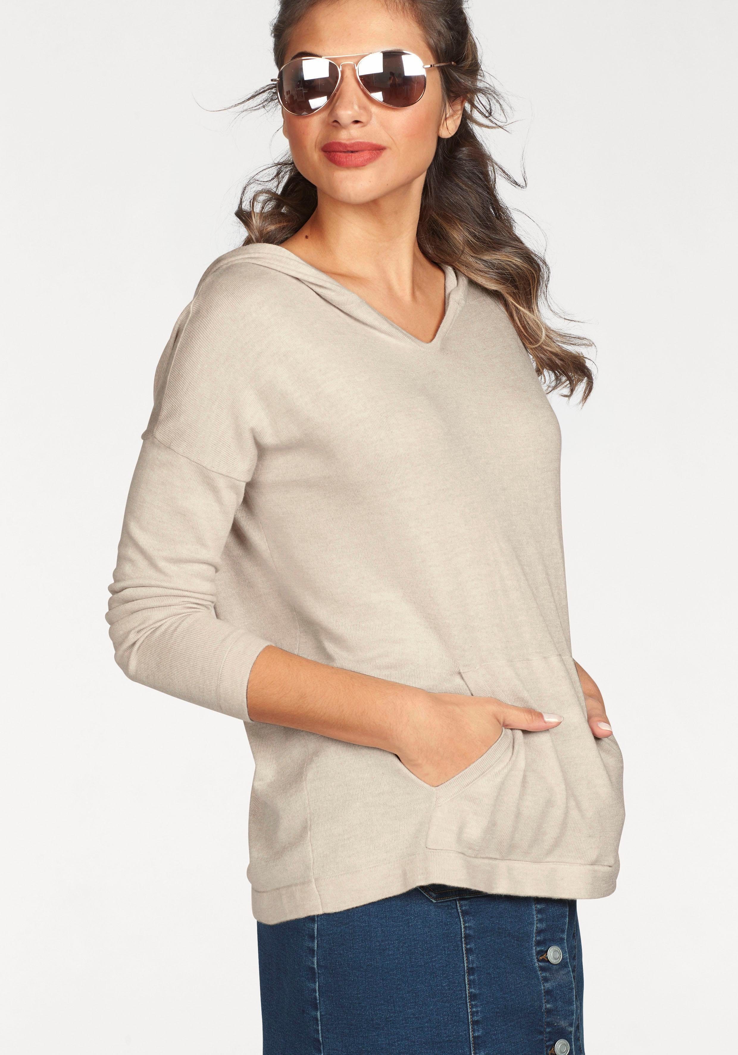 pullover mit kängurutasche