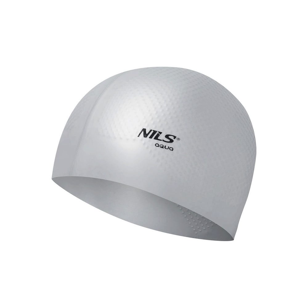 NILS AQUA Duschhaube Badekappe Schwimmhaube (Spar-Set, 1 St), Schützt Haare effektiv vor Chlor und Chemikalien