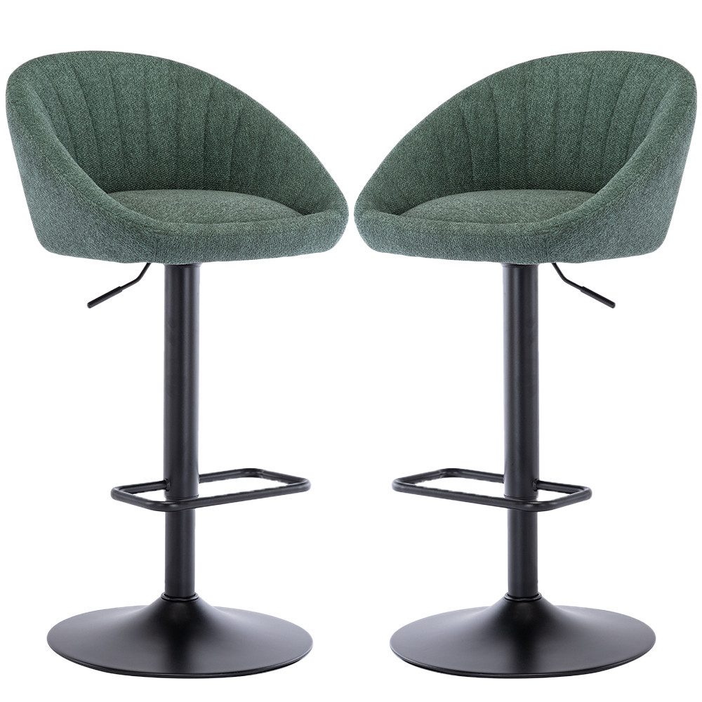 WAHSON OFFICE CHAIRS Barhocker höhenverstellbar drehbar Barstuhl aus Handtu günstig online kaufen