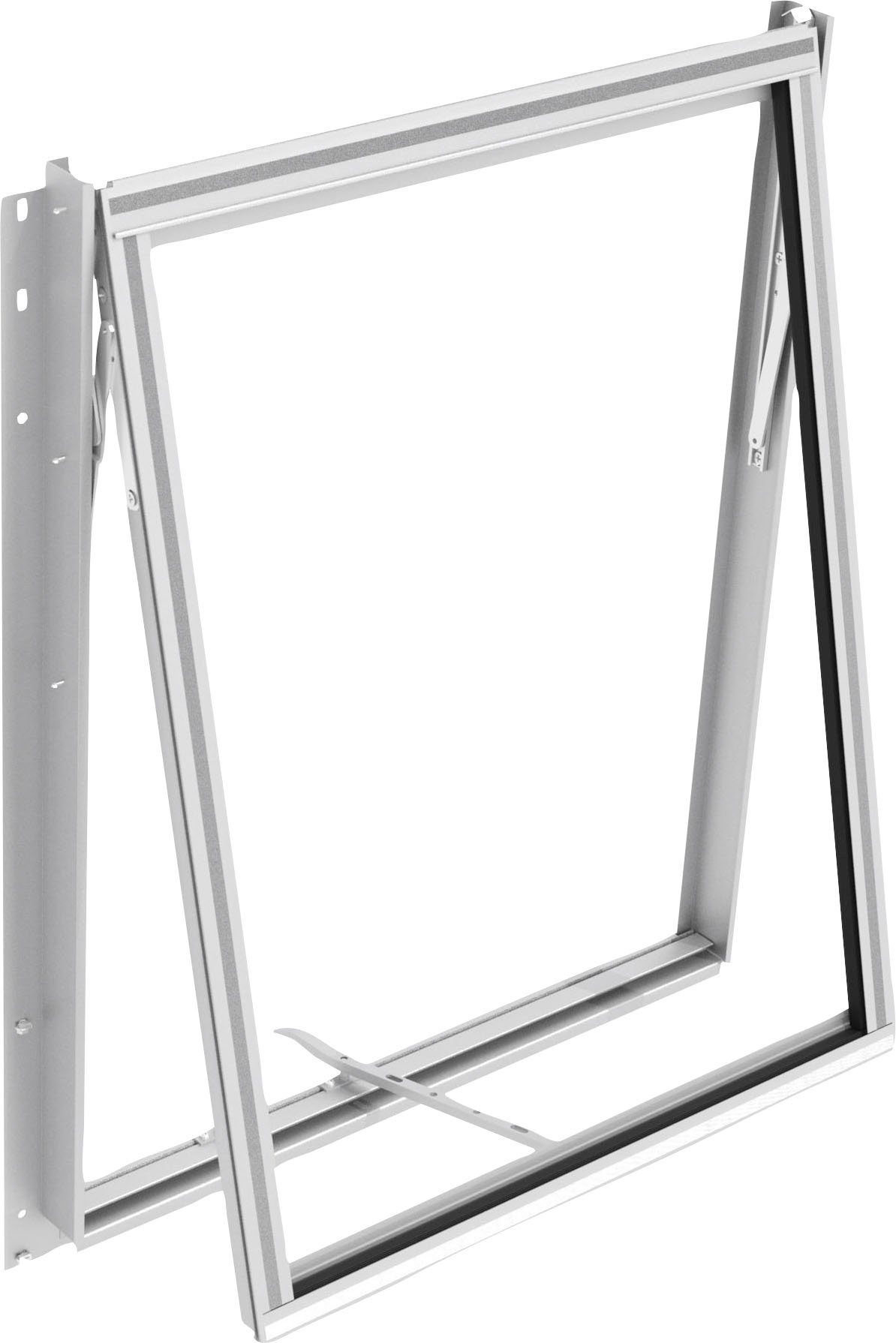 Vitavia Fenster Geeignet für: Zeus, Gewächshaus-Fensterrahmen aus Aluminium, ohne Fensterscheibe