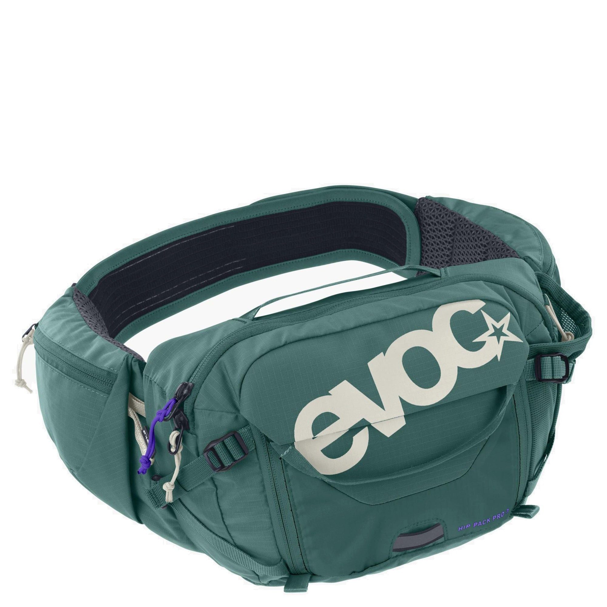 EVOC Gürteltasche Hip Pack Pro 3 Hydration 1.5L - Gürteltasche 28 cm (bottle green)