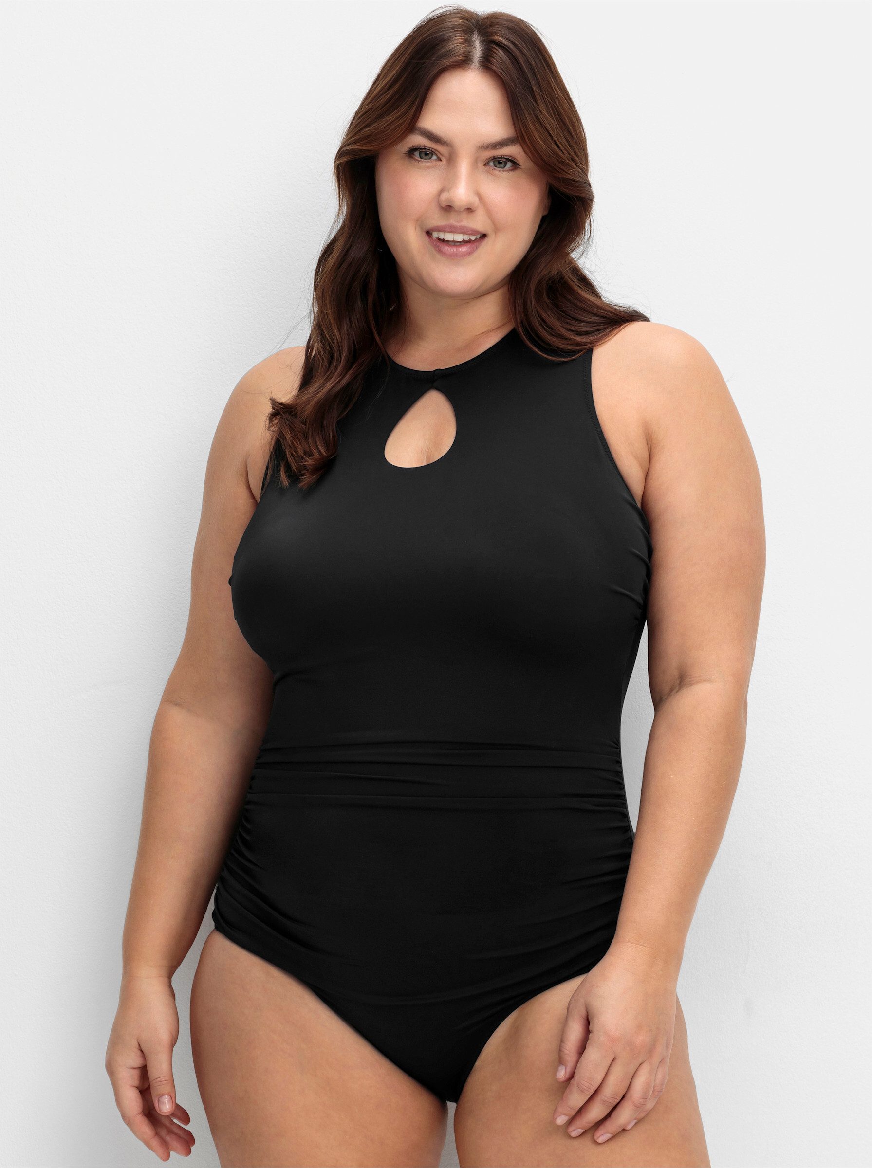 Sheego Badeanzug Badeanzug . (1-St) günstig online kaufen