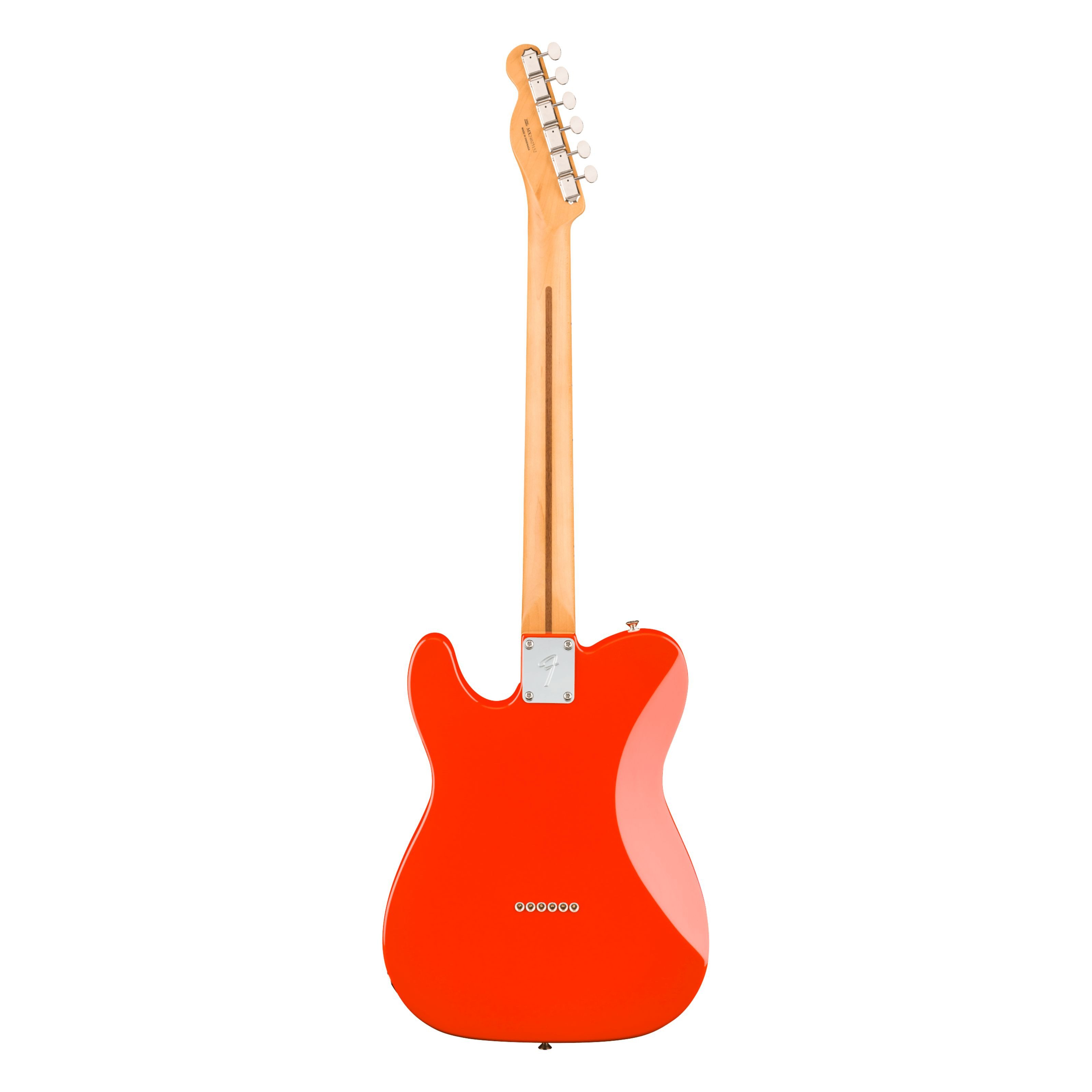 Fender E-Gitarre, E-Gitarren, T-Modelle, Player II Telecaster HH MN Coral Red - E-Gitarre