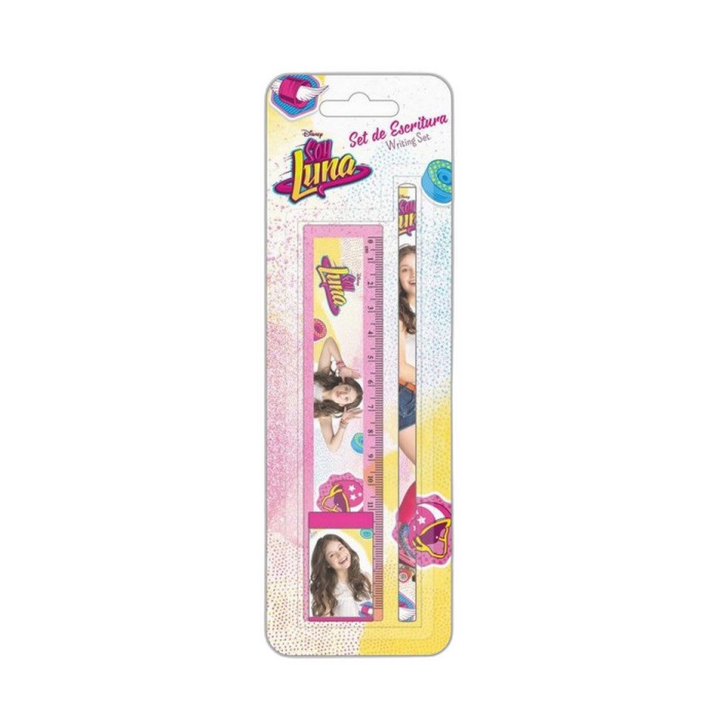 Disney Malstift Disney Soy Luna Bleischift + Lineal