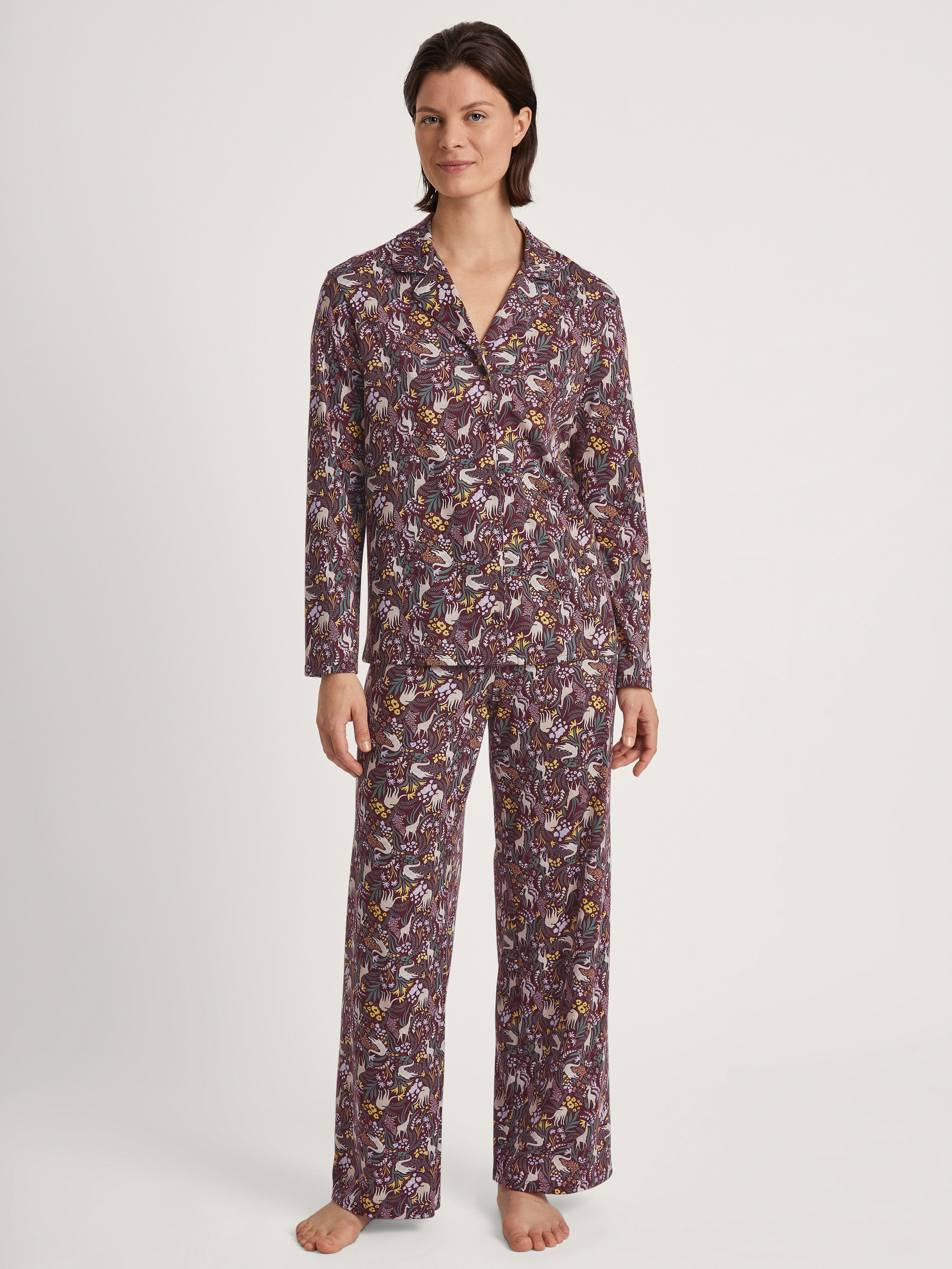 CALIDA Pyjama Spring Flower Dreams Damen günstig online kaufen
