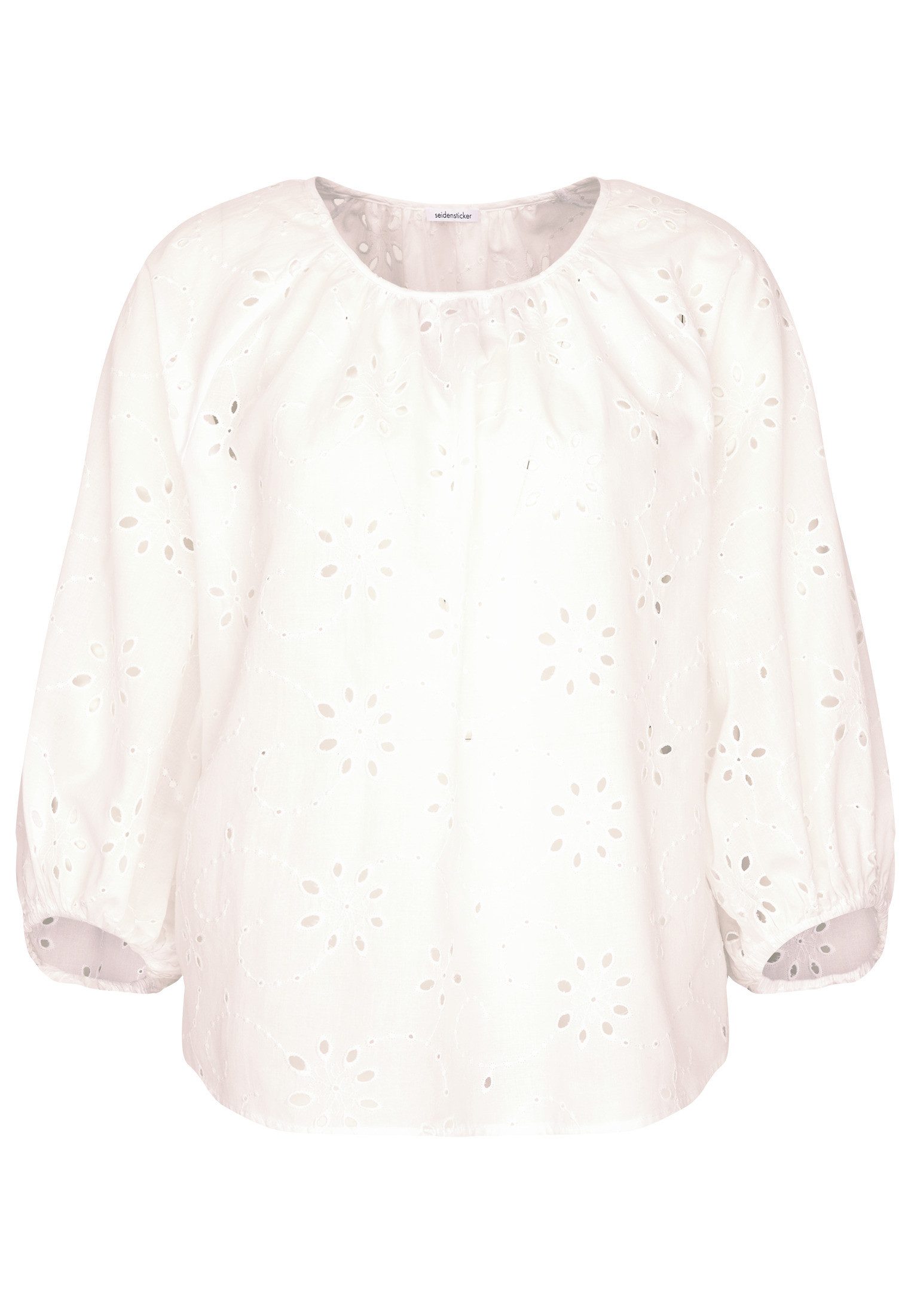 Shirtbluse Schwarze Rose