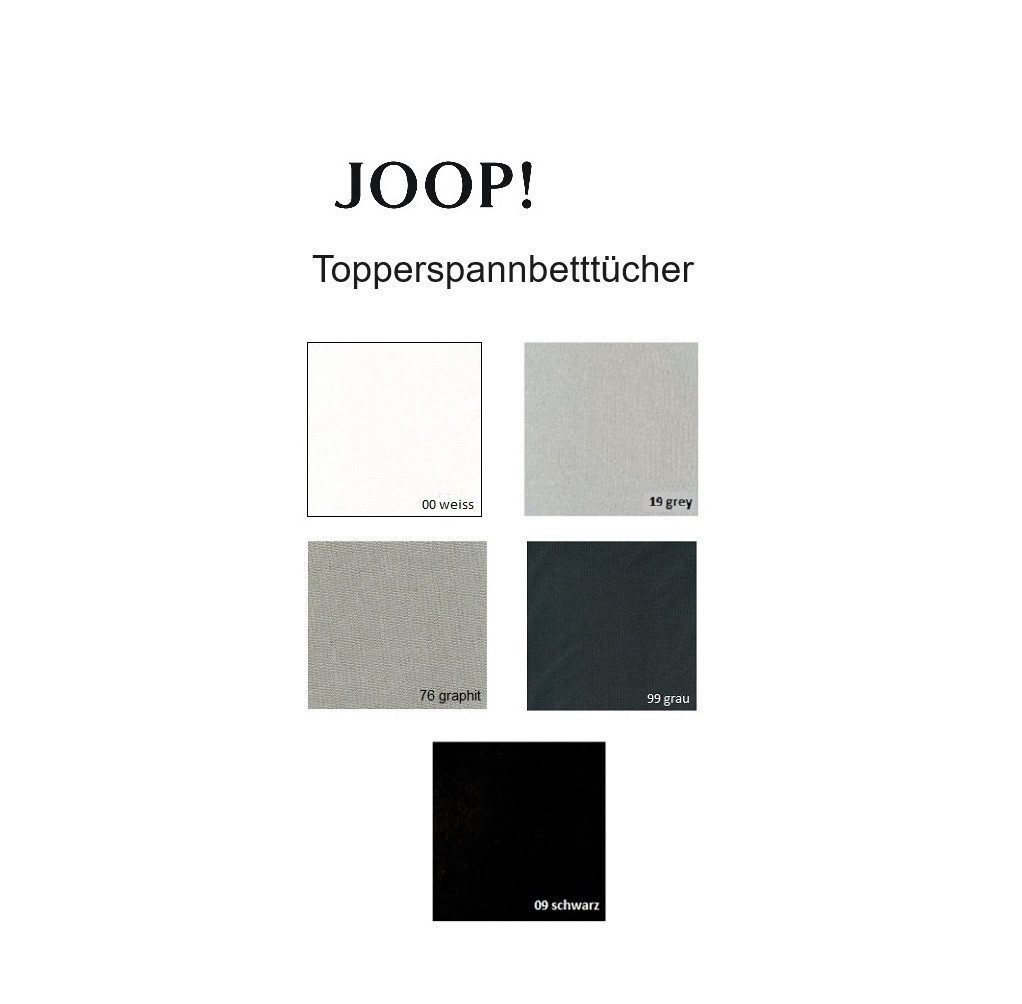 JOOP! Spannbettlaken JOOP! Spannbetttuch Topper 40002 günstig online kaufen