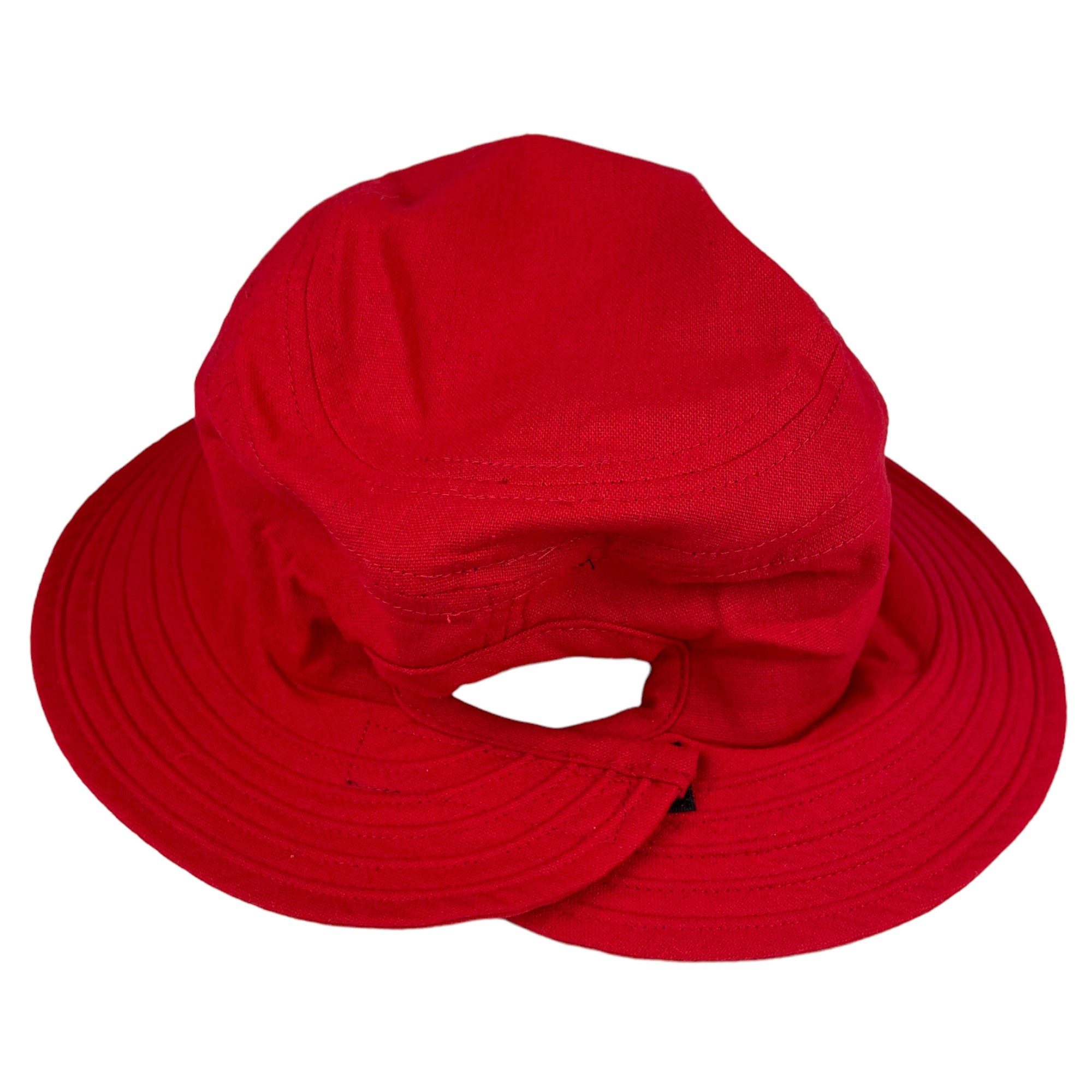 Taschen4life Sonnenhut Leinen Hut Größenverstellbar, unisex, Fischerhut – Bild 4 von 5