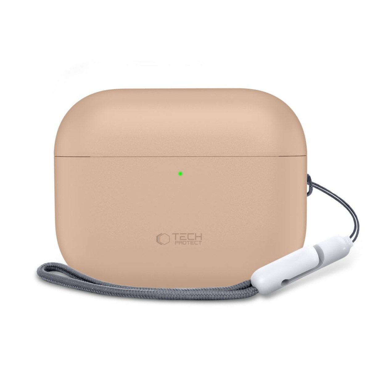 TECH PROTECT Kopfhörer-Schutzhülle Silikonhülle für AirPods Pro 3, Passgenauer Rundumschutz für das Ladecase – Bild 2 von 5